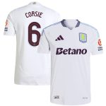 aston villa adidas away authentic shirt 2024-25 with corsie 6 cup printing Collection | Official Aston Villa Jerseys