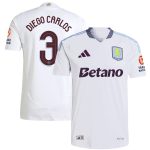 aston villa adidas away authentic shirt 2024-25 with diego carlos 3 cup printing Collection | Official Aston Villa Jerseys