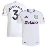 aston villa adidas away authentic shirt 2024-25 with diego carlos 3 printing Collection | Official Aston Villa Jerseys