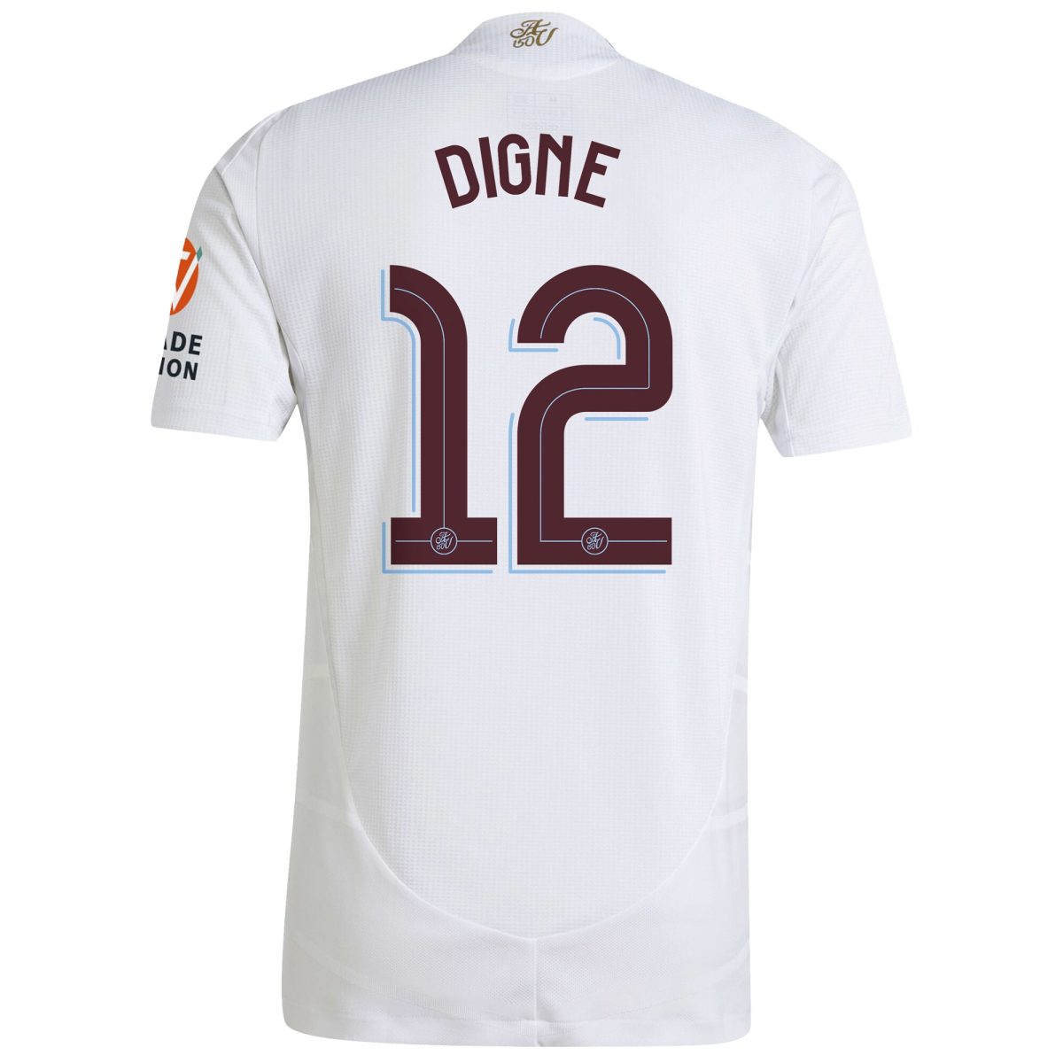 aston villa adidas away authentic shirt 2024-25 with digne 12 cup printing Collection | Official Aston Villa Jerseys