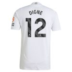 aston villa adidas away authentic shirt 2024-25 with digne 12 printing Collection | Official Aston Villa Jerseys
