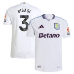 aston villa adidas away authentic shirt 2024-25 with disasi 3 printing Collection | Official Aston Villa Jerseys