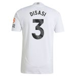 aston villa adidas away authentic shirt 2024-25 with disasi 3 printing Collection | Official Aston Villa Jerseys