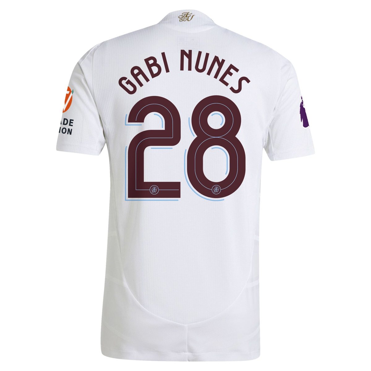 aston villa adidas away authentic shirt 2024-25 with gabi nunes 28 cup printing Collection | Official Aston Villa Jerseys