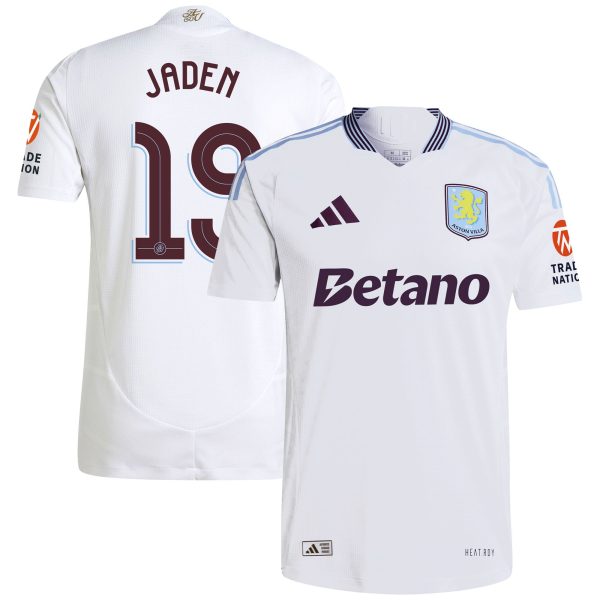 aston villa adidas away authentic shirt 2024-25 with jaden 19 cup printing Collection | Official Aston Villa Jerseys