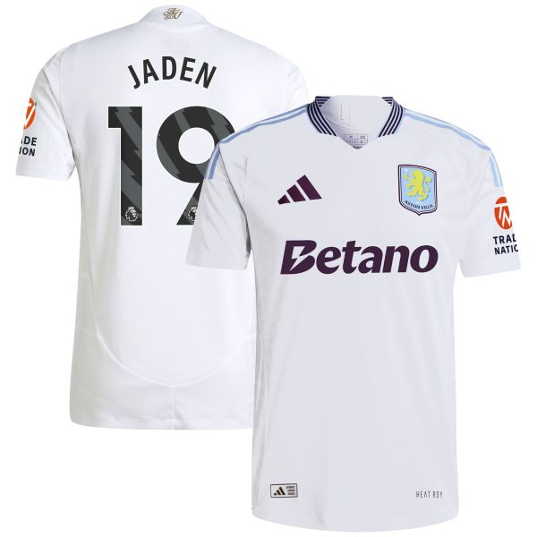 aston villa adidas away authentic shirt 2024-25 with jaden 19 printing Collection | Official Aston Villa Jerseys