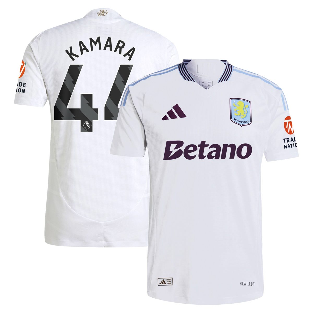 aston villa adidas away authentic shirt 2024-25 with kamara 44 printing Collection | Official Aston Villa Jerseys
