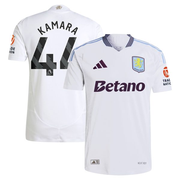 aston villa adidas away authentic shirt 2024-25 with kamara 44 printing Collection | Official Aston Villa Jerseys