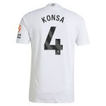aston villa adidas away authentic shirt 2024-25 with konsa 4 printing Collection | Official Aston Villa Jerseys