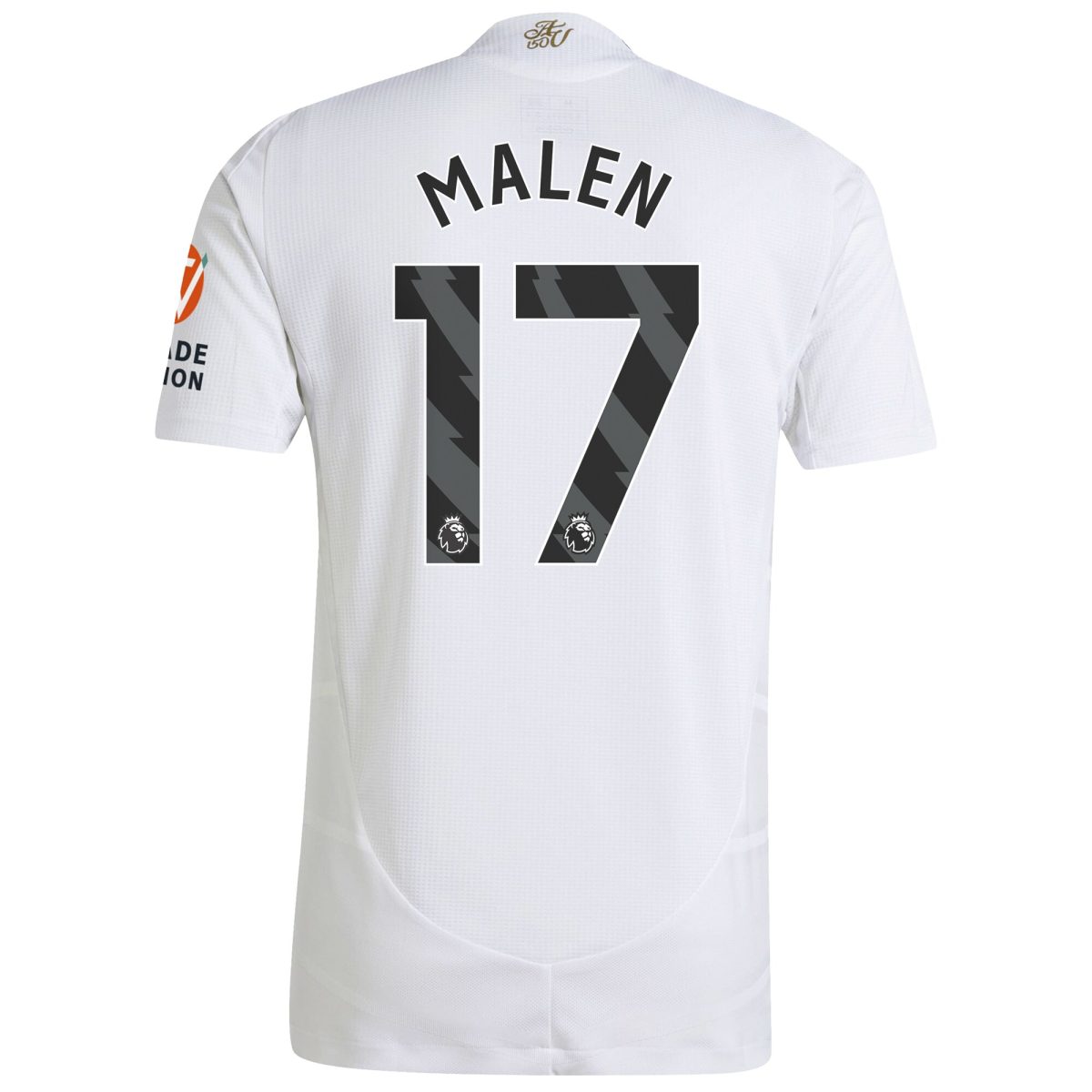 aston villa adidas away authentic shirt 2024-25 with malen 17 printing Collection | Official Aston Villa Jerseys