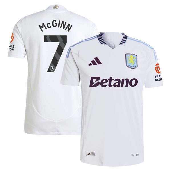 aston villa adidas away authentic shirt 2024-25 with mcginn 7 printing Collection | Official Aston Villa Jerseys