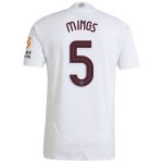 aston villa adidas away authentic shirt 2024-25 with mings 5 cup printing Collection | Official Aston Villa Jerseys