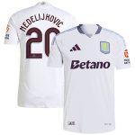 aston villa adidas away authentic shirt 2024-25 with nedeljković 20 cup printing Collection | Official Aston Villa Jerseys