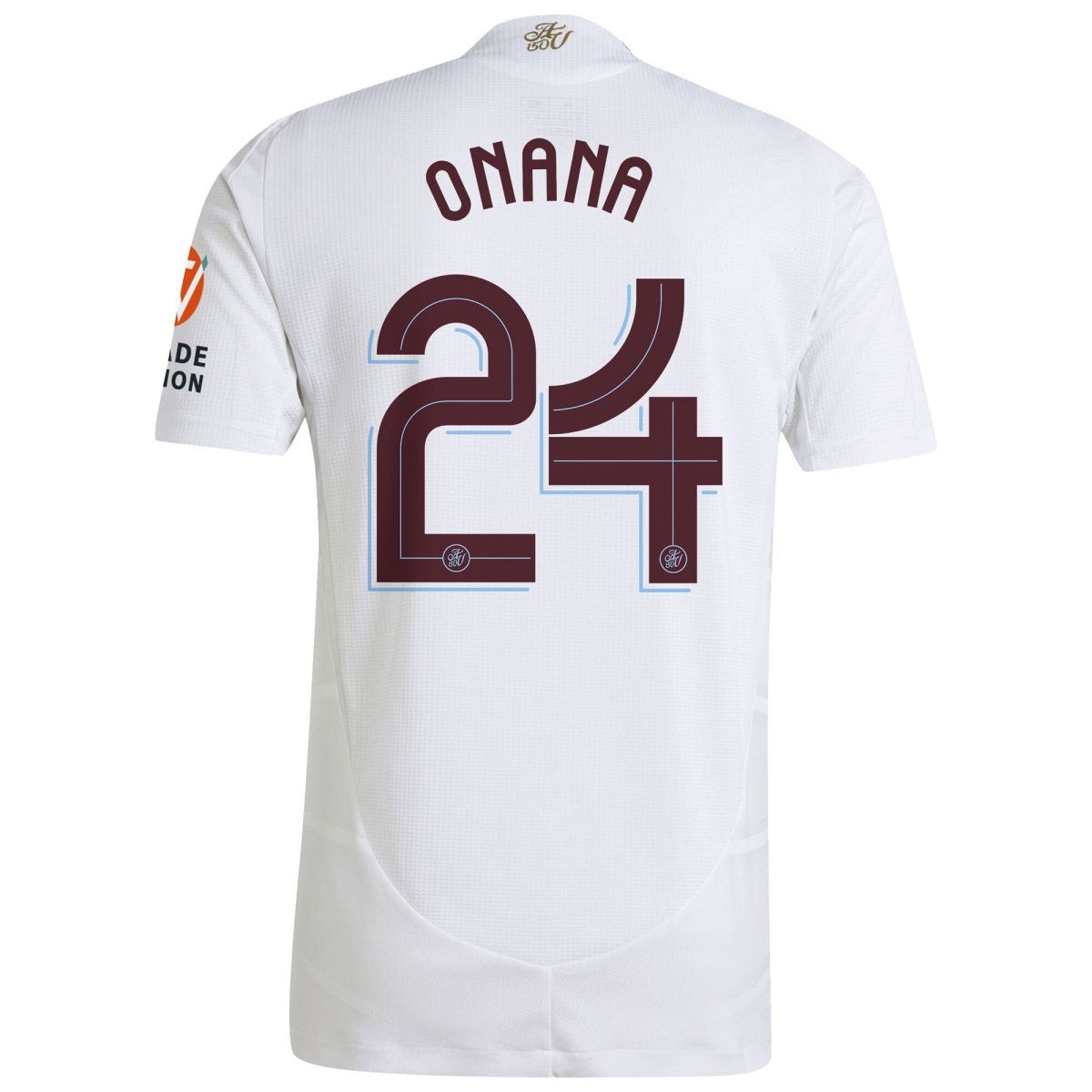 aston villa adidas away authentic shirt 2024-25 with onana 24 cup printing Collection | Official Aston Villa Jerseys