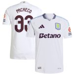 aston villa adidas away authentic shirt 2024-25 with pacheco 33 cup printing Collection | Official Aston Villa Jerseys
