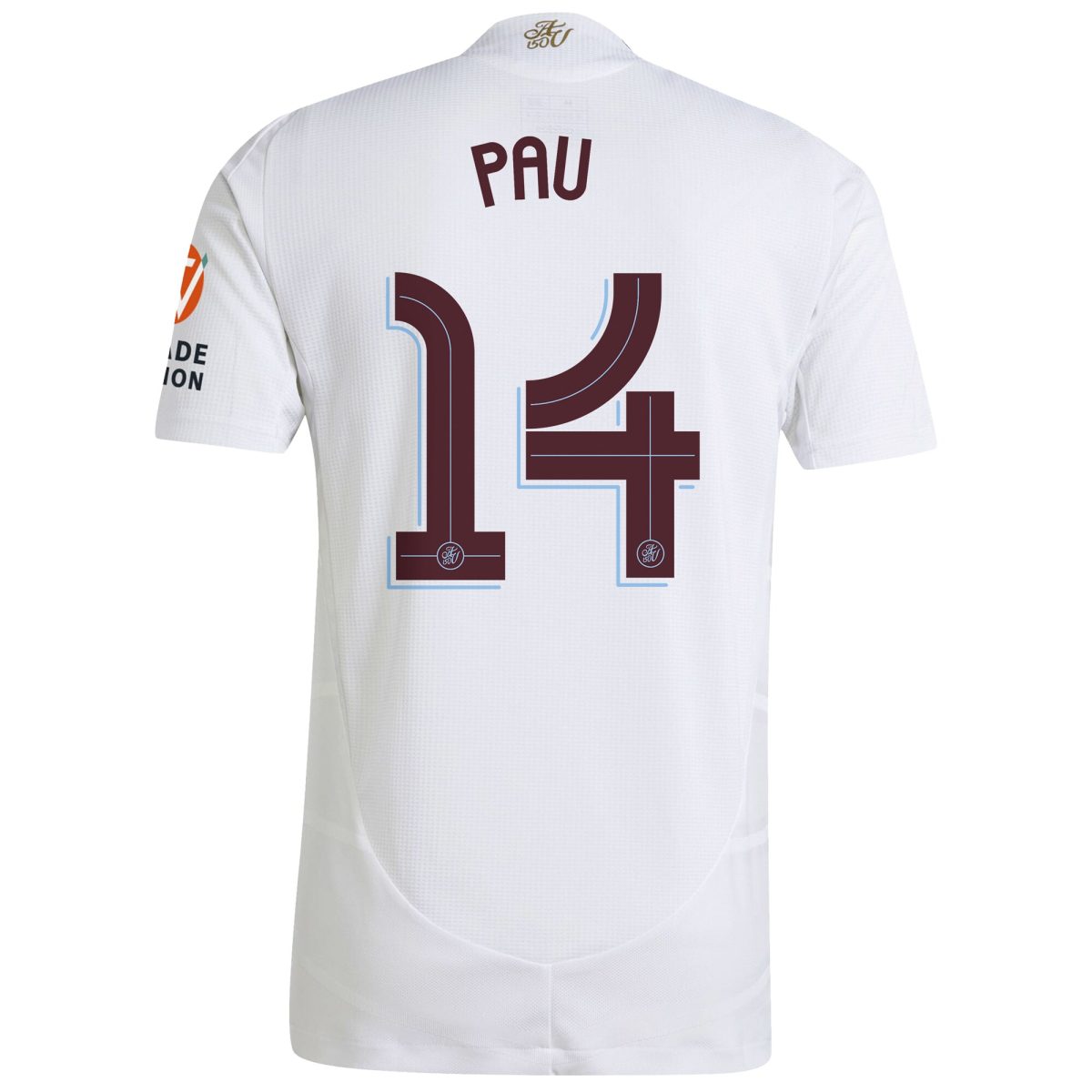 aston villa adidas away authentic shirt 2024-25 with pau 14 cup printing Collection | Official Aston Villa Jerseys