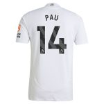 aston villa adidas away authentic shirt 2024-25 with pau 14 printing Collection | Official Aston Villa Jerseys