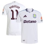 aston villa adidas away authentic shirt 2024-25 with robinson 11 cup printing Collection | Official Aston Villa Jerseys