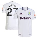aston villa adidas away authentic shirt 2024-25 with rogers 27 printing Collection | Official Aston Villa Jerseys