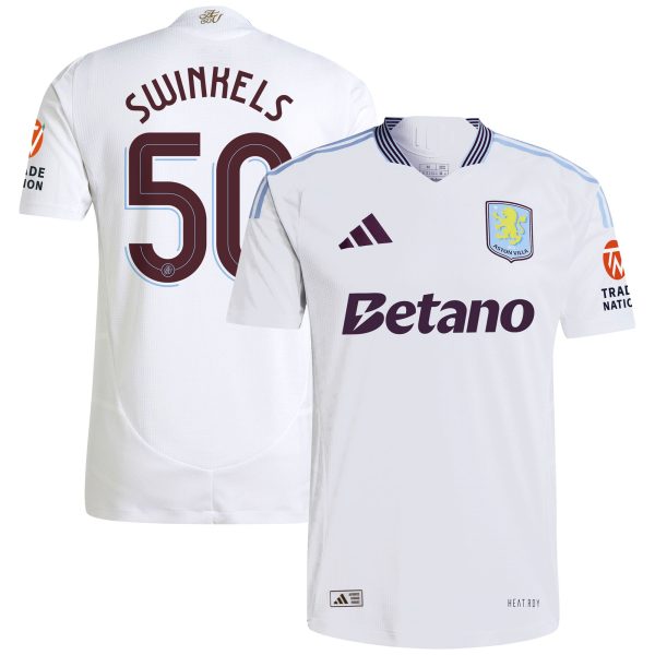 aston villa adidas away authentic shirt 2024-25 with swinkels 50 cup printing Collection | Official Aston Villa Jerseys