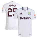 aston villa adidas away authentic shirt 2024-25 with taylor 25 cup printing Collection | Official Aston Villa Jerseys