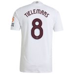 aston villa adidas away authentic shirt 2024-25 with tielemans 8 cup printing Collection | Official Aston Villa Jerseys