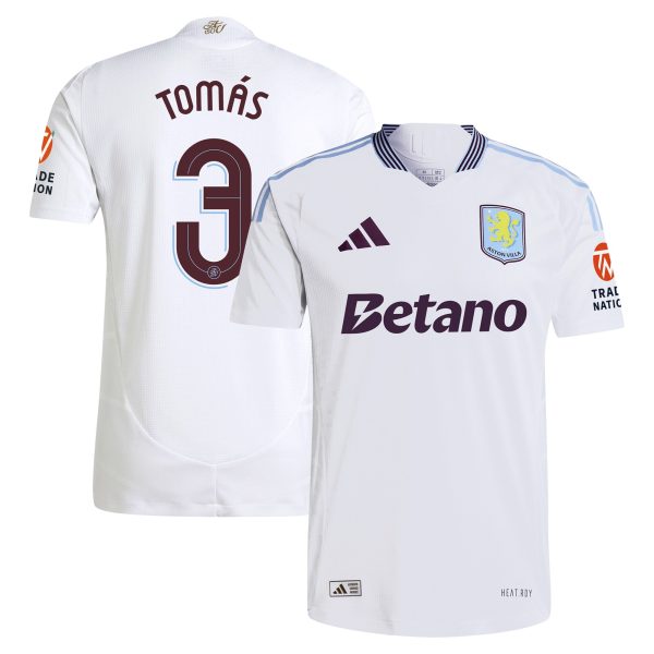 aston villa adidas away authentic shirt 2024-25 with tomás 3 cup printing Collection | Official Aston Villa Jerseys