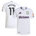 aston villa adidas away authentic shirt 2024-25 with watkins 11 printing Collection | Official Aston Villa Jerseys