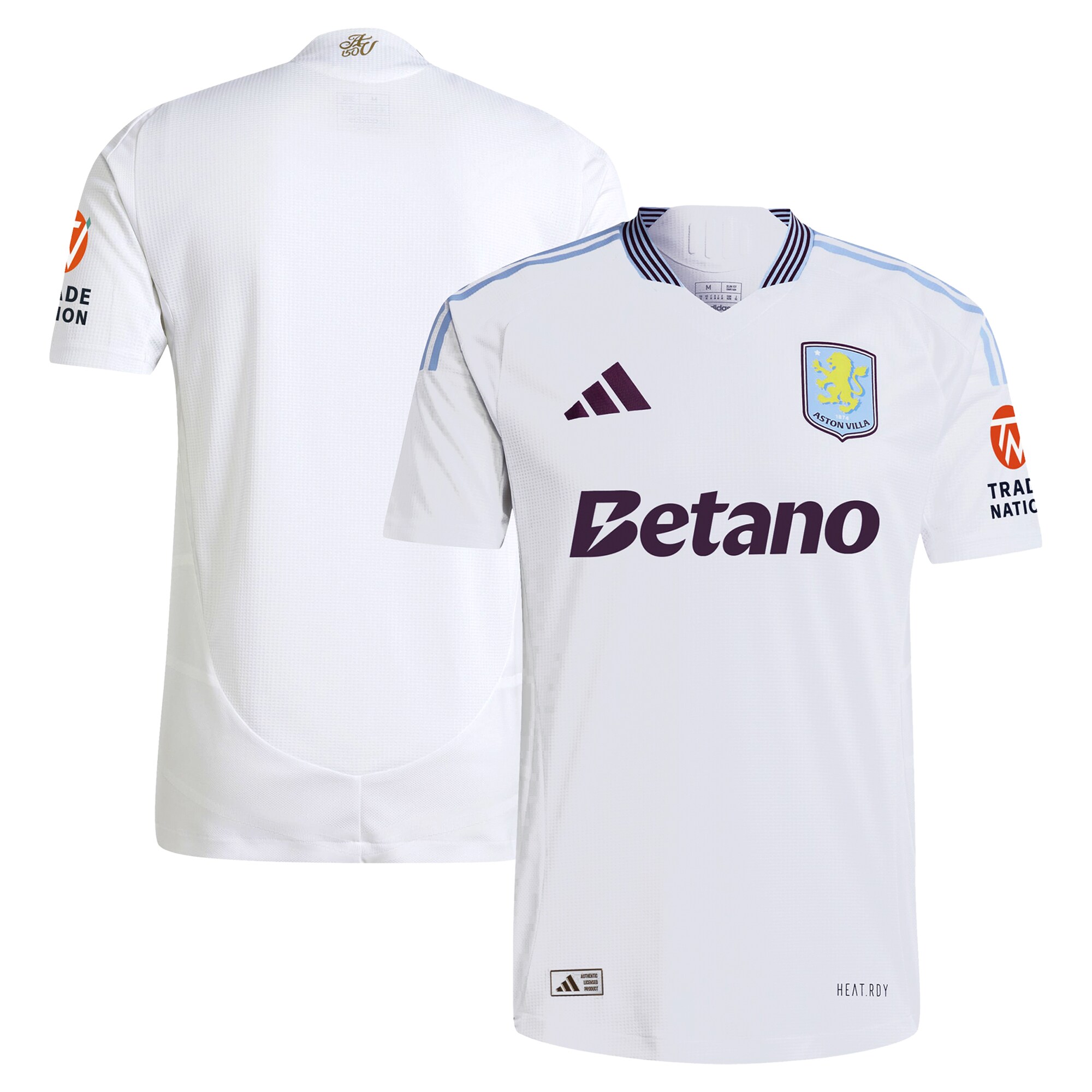 aston villa adidas away authentic shirt 2024-25 Collection | Official Aston Villa Jerseys