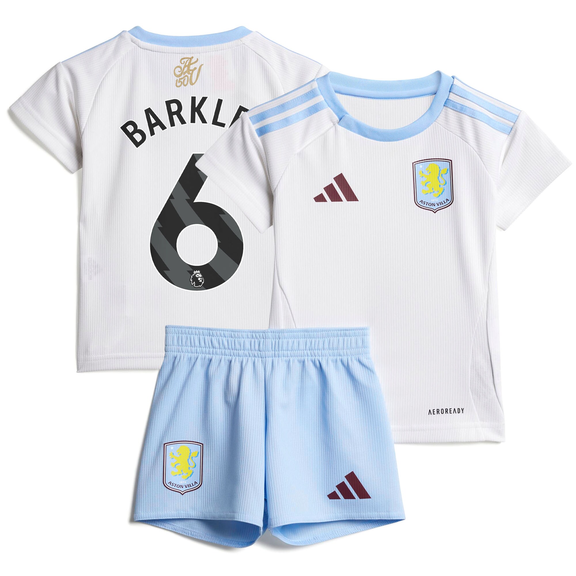 aston villa adidas away baby kit 2024-25 with barkley 6 printing Collection | Official Aston Villa Jerseys