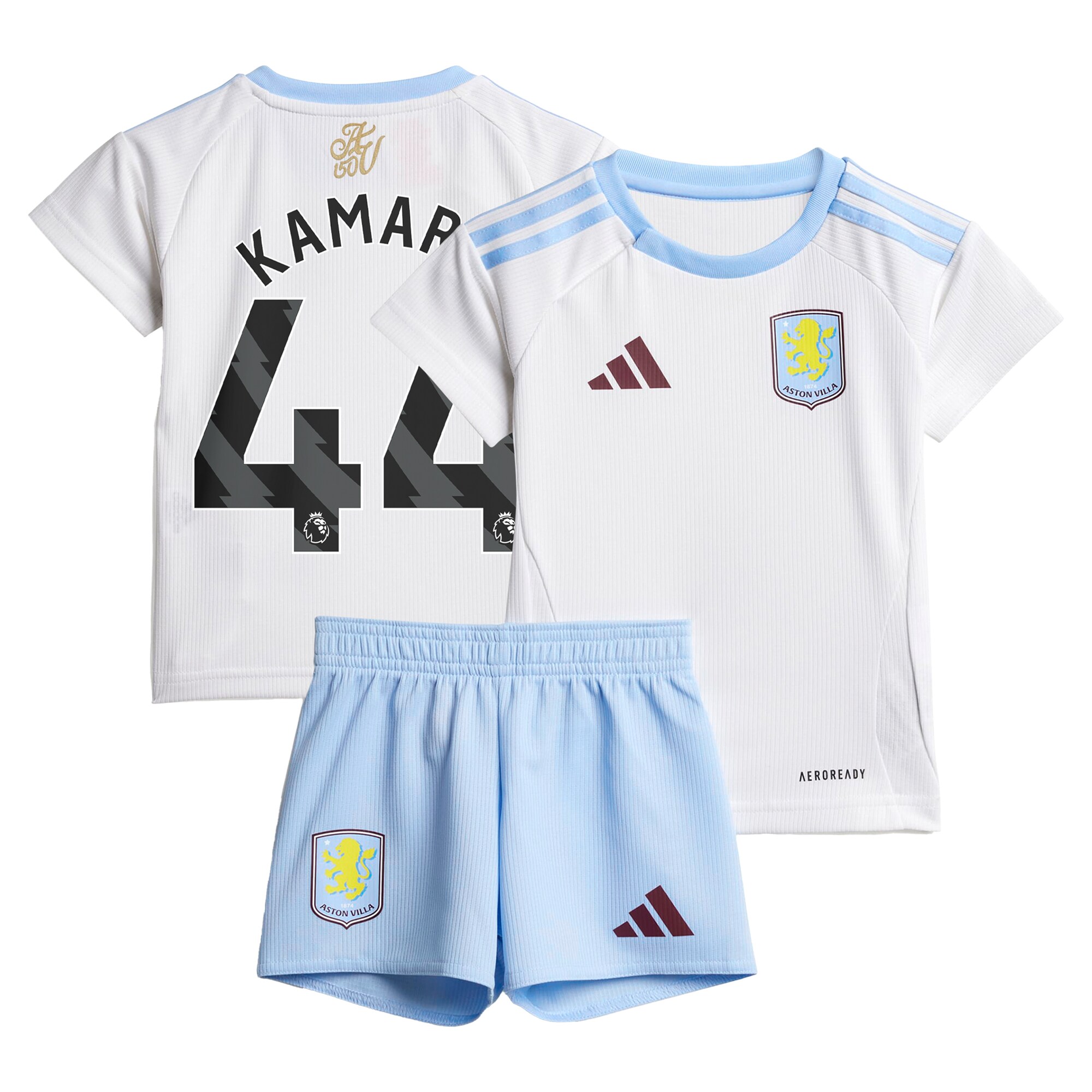aston villa adidas away baby kit 2024-25 with kamara 44 printing Collection | Official Aston Villa Jerseys
