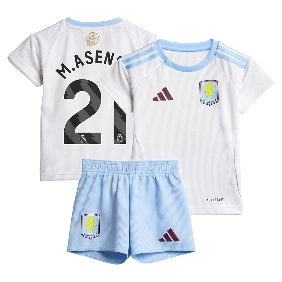 aston villa adidas away baby kit 2024-25 with m.asensio 21 printing Collection | Official Aston Villa Jerseys