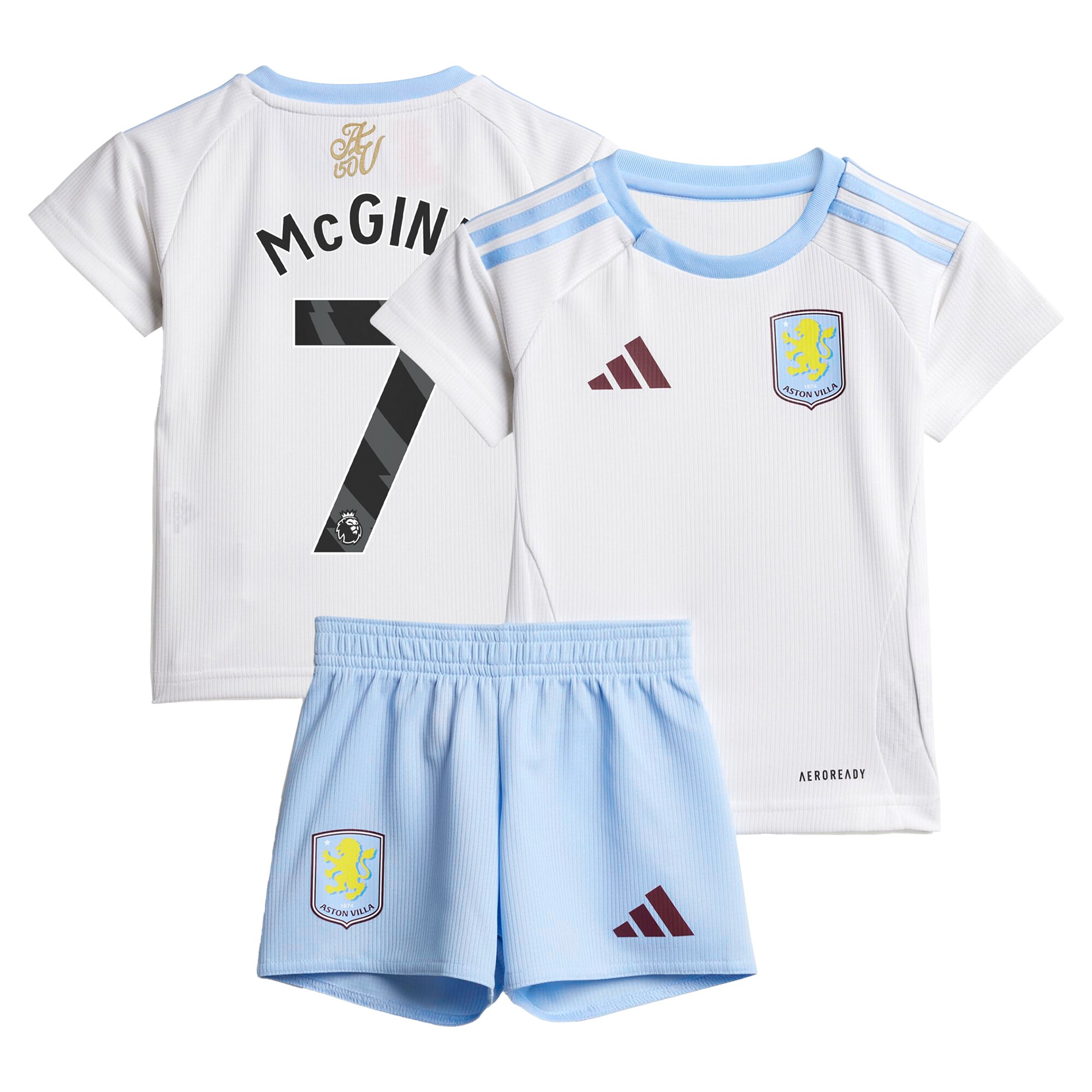 aston villa adidas away baby kit 2024-25 with mcginn 7 printing Collection | Official Aston Villa Jerseys