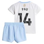 aston villa adidas away baby kit 2024-25 with pau 14 printing Collection | Official Aston Villa Jerseys