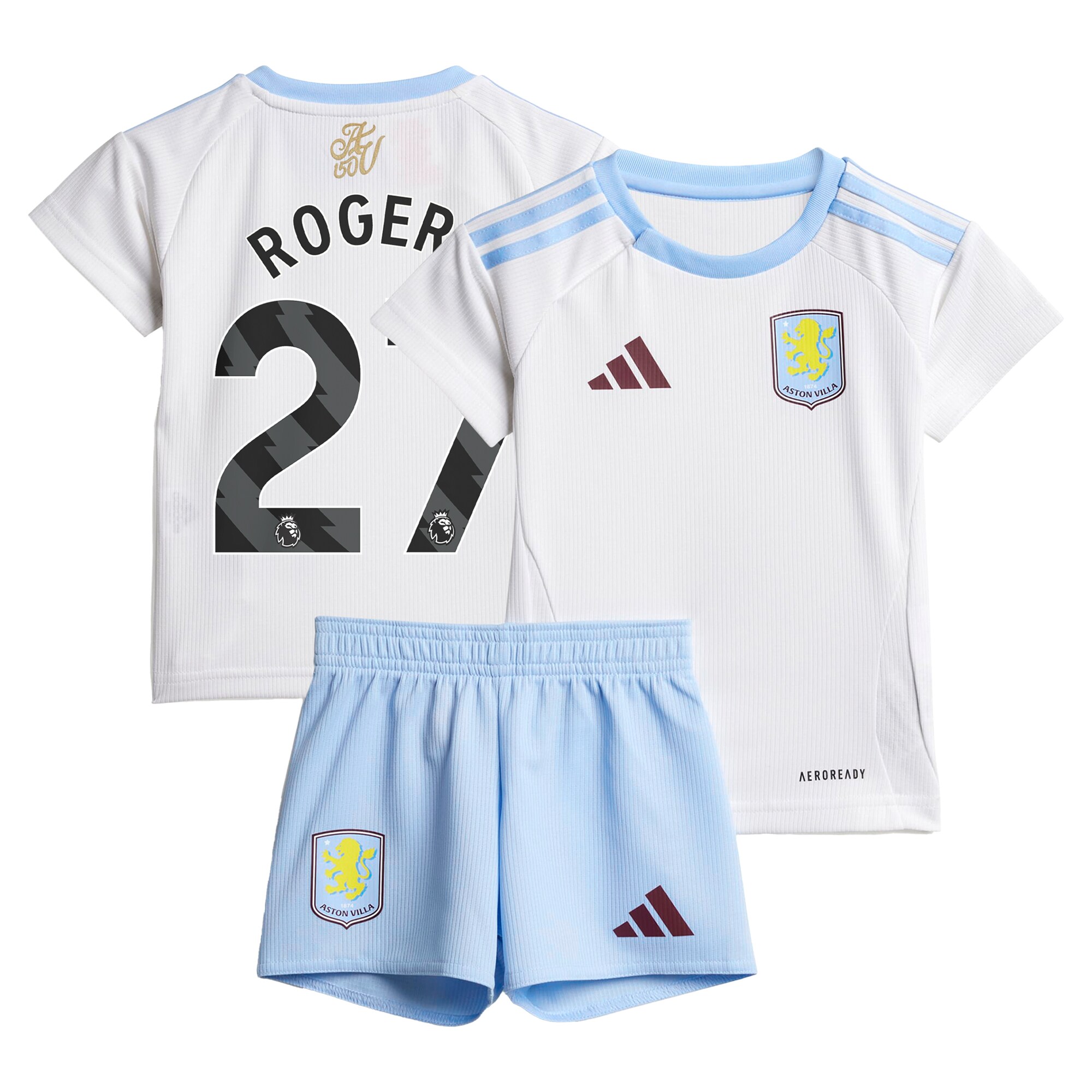 aston villa adidas away baby kit 2024-25 with rogers 27 printing Collection | Official Aston Villa Jerseys