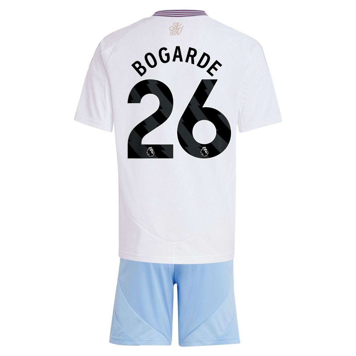 aston villa adidas away mini kit 2024-25 with bogarde 26 printing Collection | Official Aston Villa Jerseys