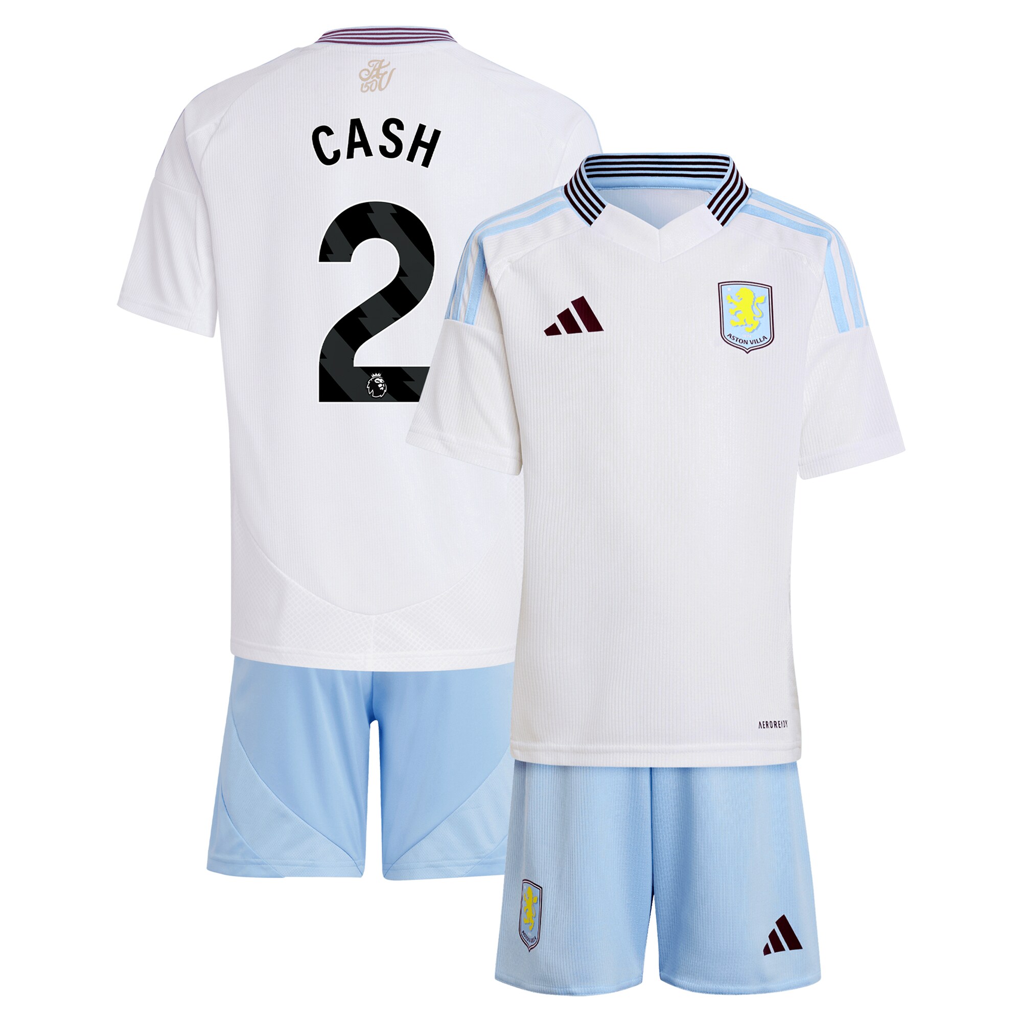 aston villa adidas away mini kit 2024-25 with cash 2 printing Collection | Official Aston Villa Jerseys