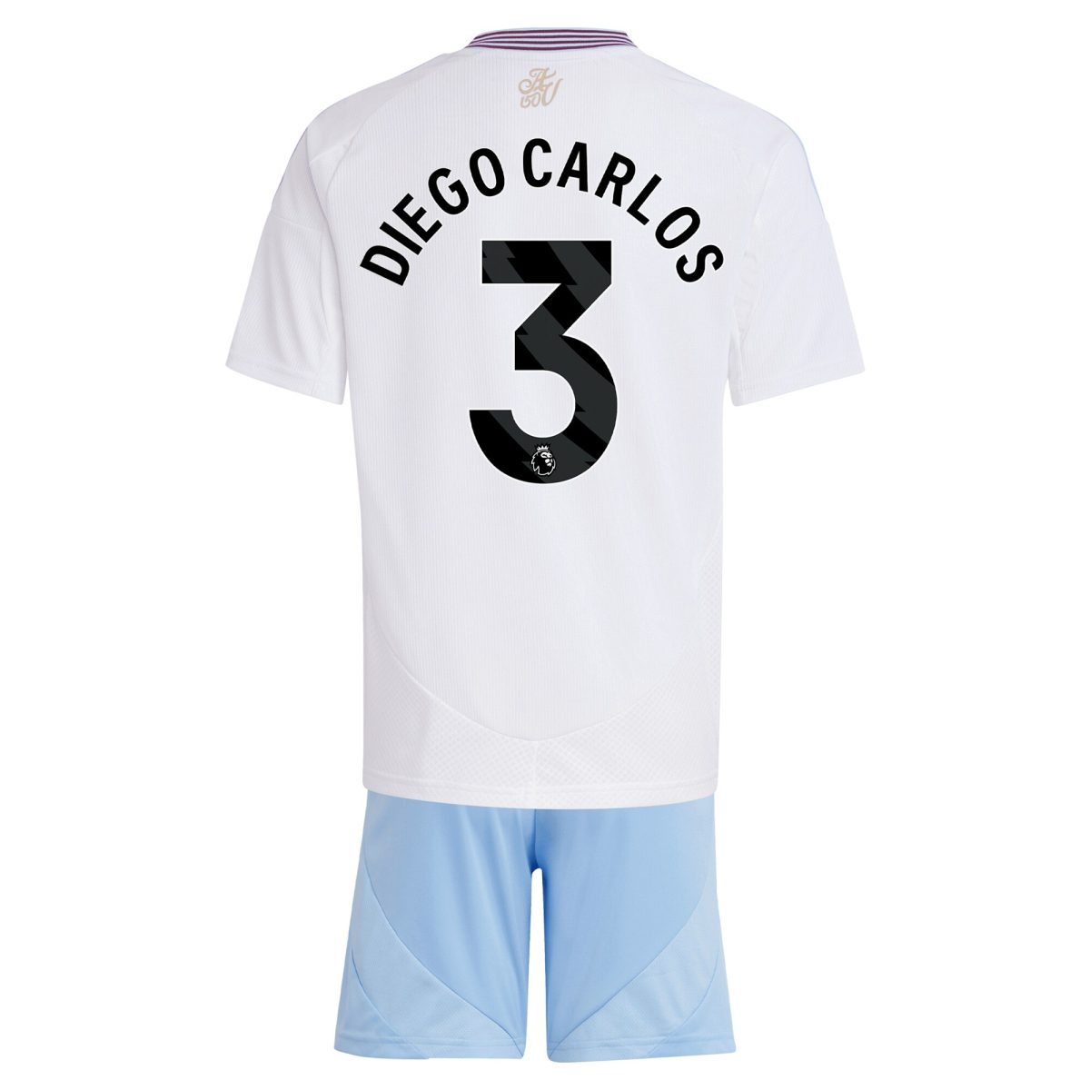 aston villa adidas away mini kit 2024-25 with diego carlos 3 printing Collection | Official Aston Villa Jerseys