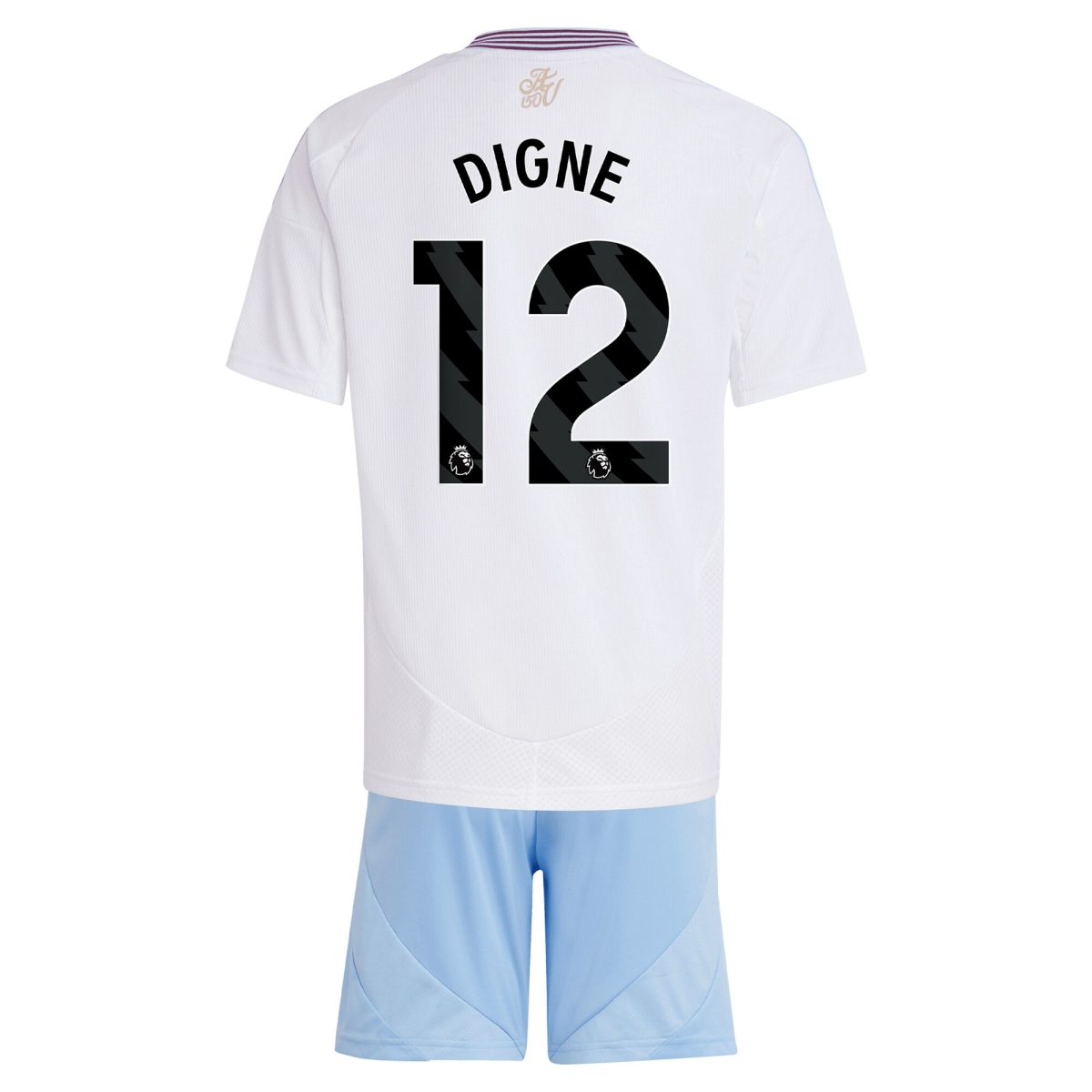 aston villa adidas away mini kit 2024-25 with digne 12 printing Collection | Official Aston Villa Jerseys