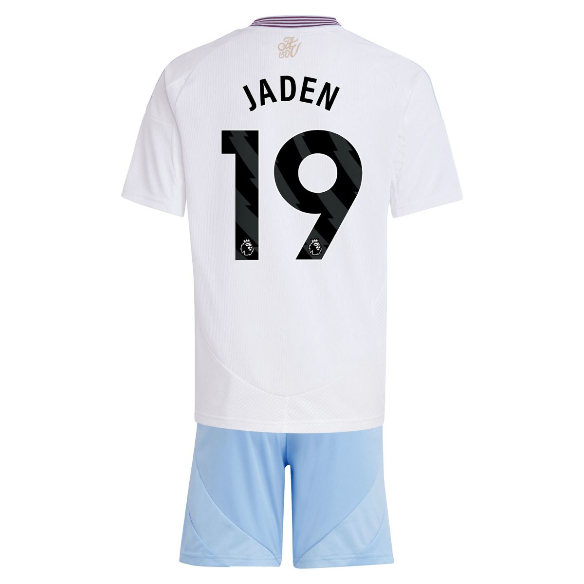 aston villa adidas away mini kit 2024-25 with jaden 19 printing Collection | Official Aston Villa Jerseys