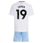 aston villa adidas away mini kit 2024-25 with jaden 19 printing Collection | Official Aston Villa Jerseys