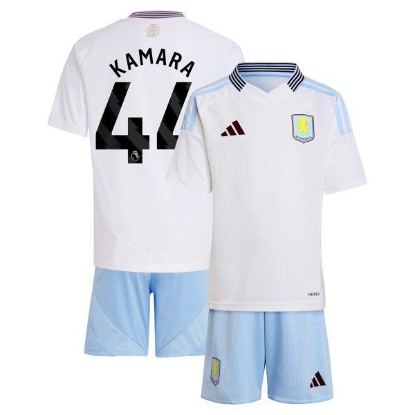 aston villa adidas away mini kit 2024-25 with kamara 44 printing Collection | Official Aston Villa Jerseys