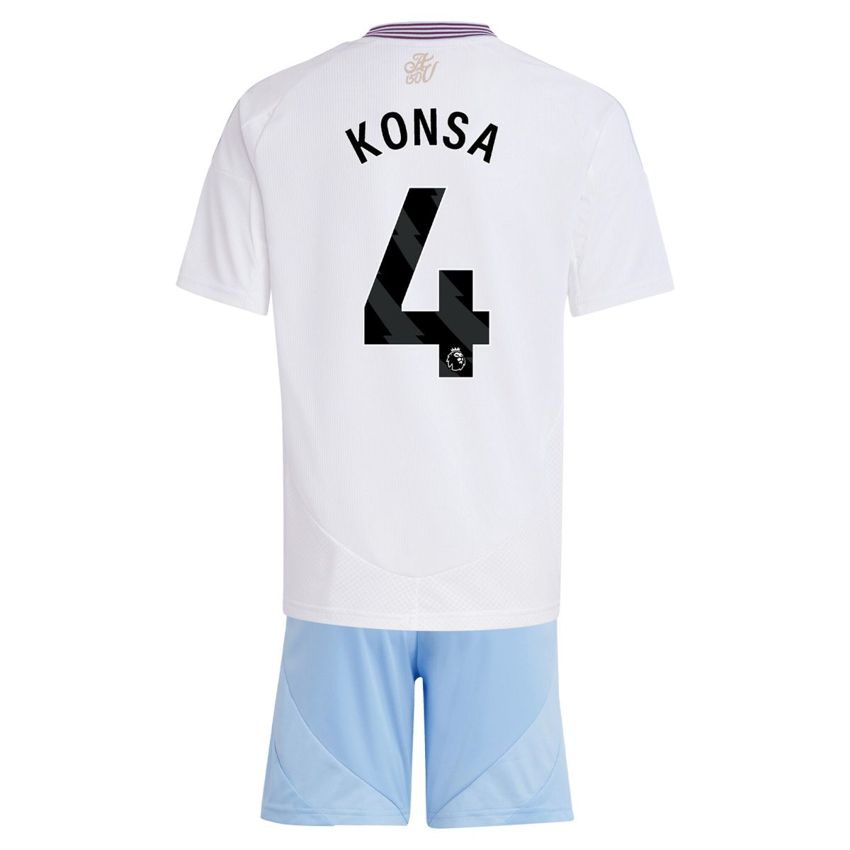 aston villa adidas away mini kit 2024-25 with konsa 4 printing Collection | Official Aston Villa Jerseys