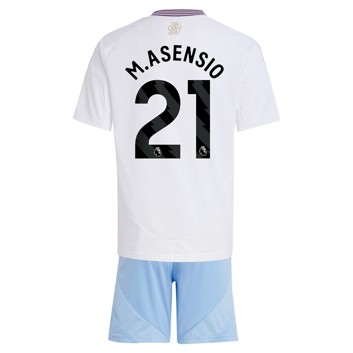 aston villa adidas away mini kit 2024-25 with m.asensio 21 printing Collection | Official Aston Villa Jerseys
