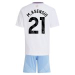 aston villa adidas away mini kit 2024-25 with m.asensio 21 printing Collection | Official Aston Villa Jerseys