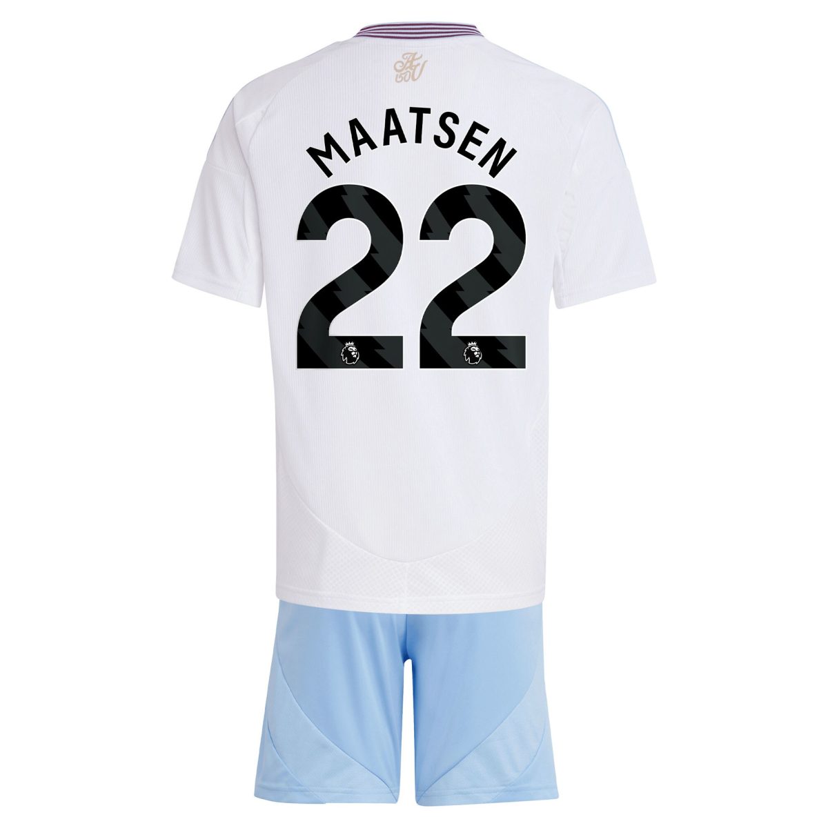 aston villa adidas away mini kit 2024-25 with maatsen 22 printing Collection | Official Aston Villa Jerseys