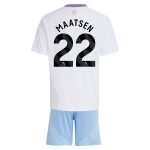 aston villa adidas away mini kit 2024-25 with maatsen 22 printing Collection | Official Aston Villa Jerseys