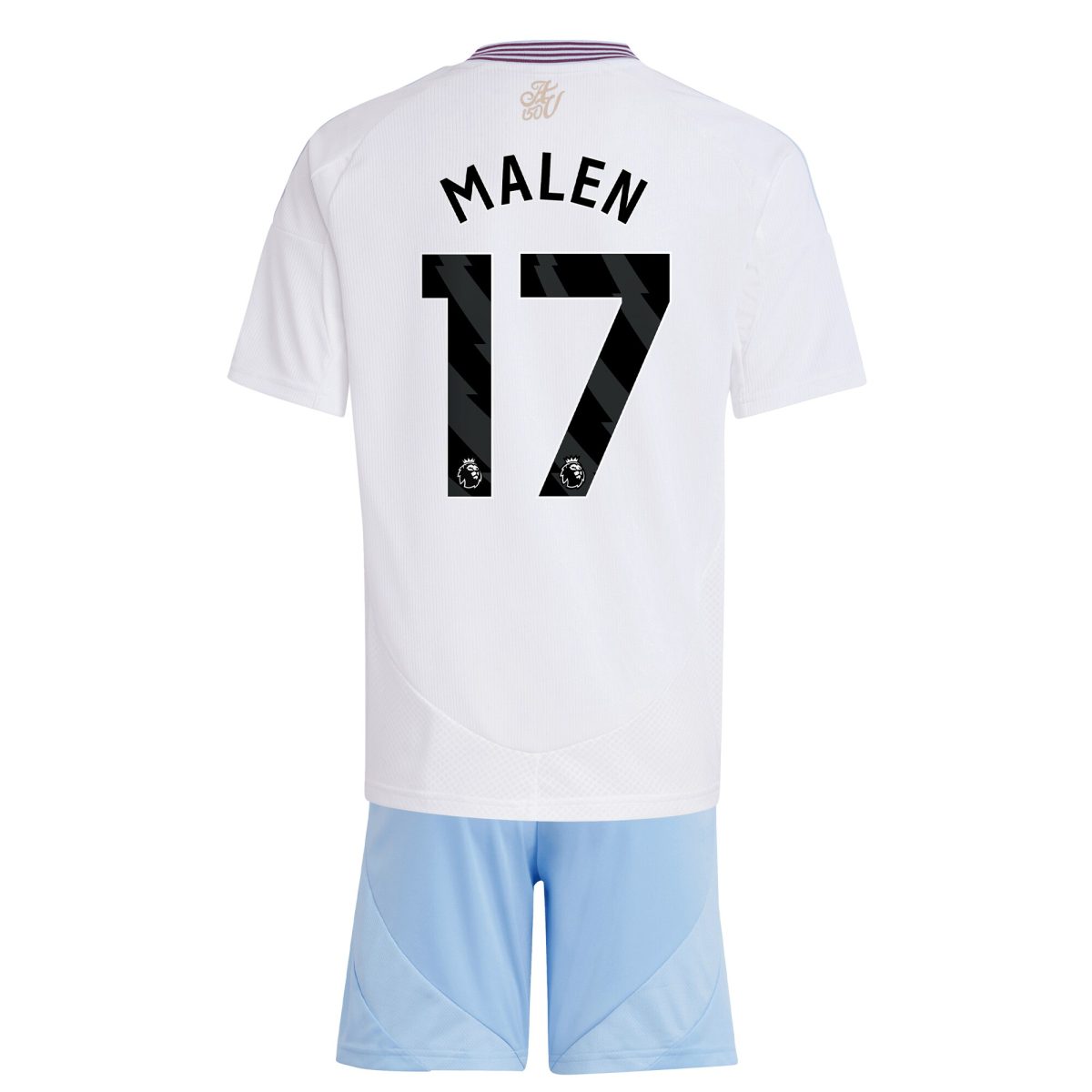 aston villa adidas away mini kit 2024-25 with malen 17 printing Collection | Official Aston Villa Jerseys
