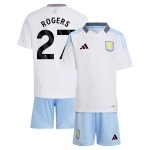 aston villa adidas away mini kit 2024-25 with rogers 27 printing Collection | Official Aston Villa Jerseys