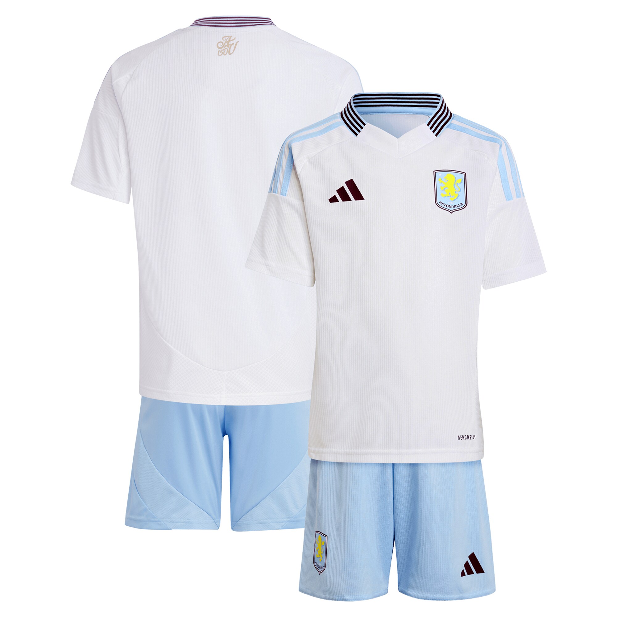 aston villa adidas away mini kit 2024-25 Collection | Official Aston Villa Jerseys